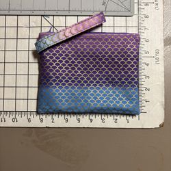 Zipper Pouch With Wristlet - 6 1/2” X 8”