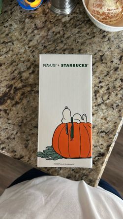 Starbucks peanuts tumbler