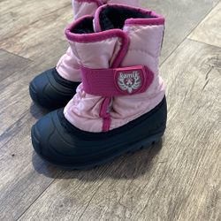 Toddler Snow Boots- Kamik Pink/hot Pink 