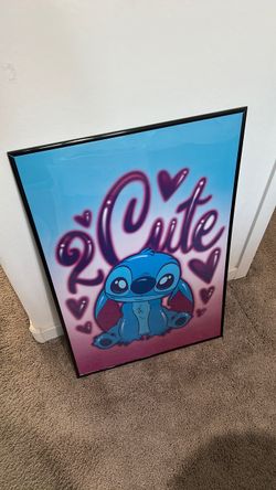 Stitch Poster 34 1/2” x 22 1/2”
