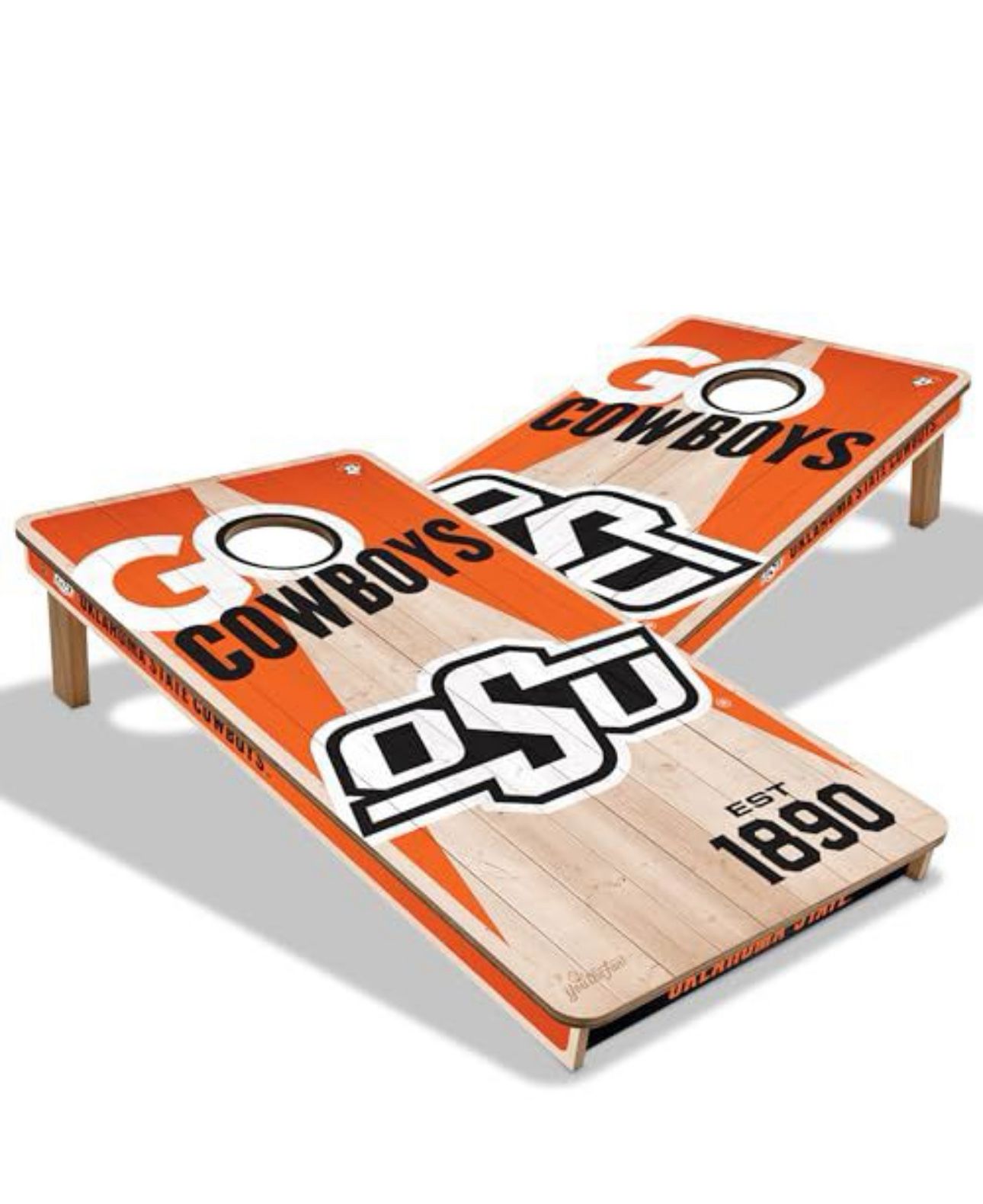 Oklahoma State Corn Hole Boards