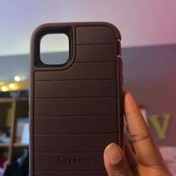 Purple Otter-box phone case 