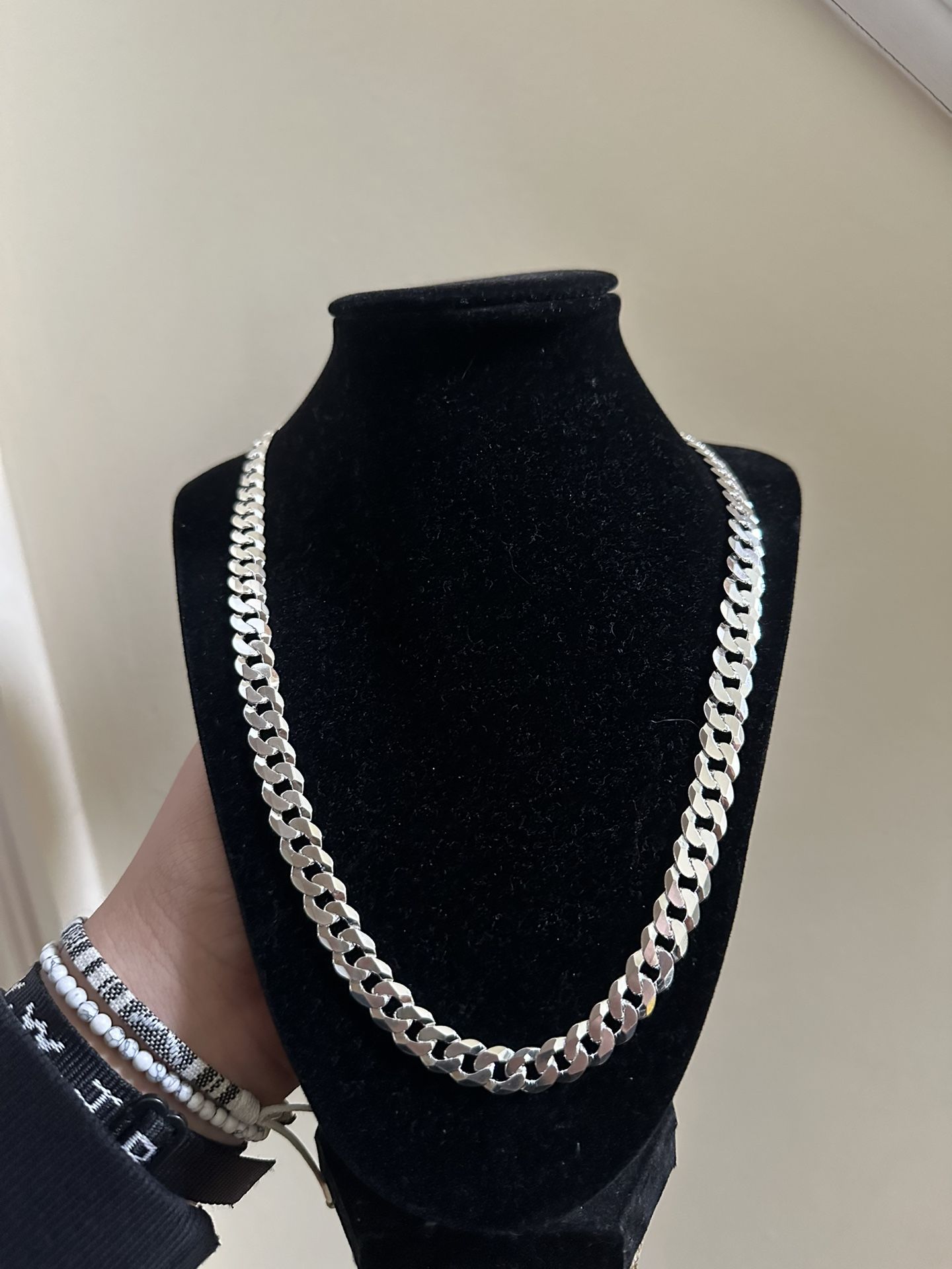 .925 Sterling Silver Curb Link Chain