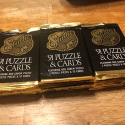 Studio 1991 Baseball Cards