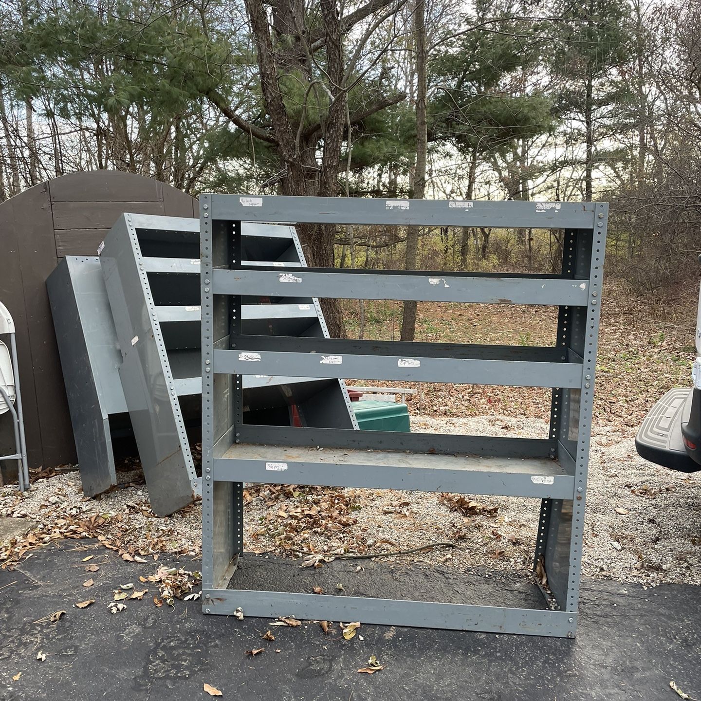 Metal Tool Shelves By American Van