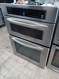 KitchenAid 30" stainless steel wall oven microwave combo - Free delivery