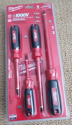 Milwaukee Insolated Screwdriver Set 1000V