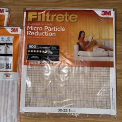 HVAC filter 20x22x1 Filtrete 3M  800 