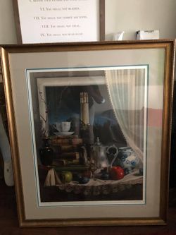 Charles Becker “Continuum “ Signed Numered In Pencil 183/450 Lithograph Art Print 