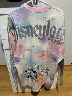 Disneyland 100 years anniversary spirit jersey size L NWT