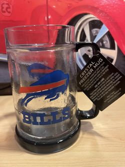 Buffalo Bills NFL Freezer Gel Mug 16oz Duck House Beer Stein Plastic Chill Cup