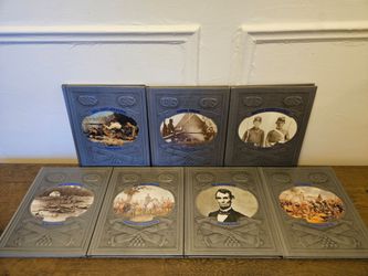 Set of The Civil War books