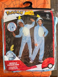 Pokemon sobble costume medium size 7-8
