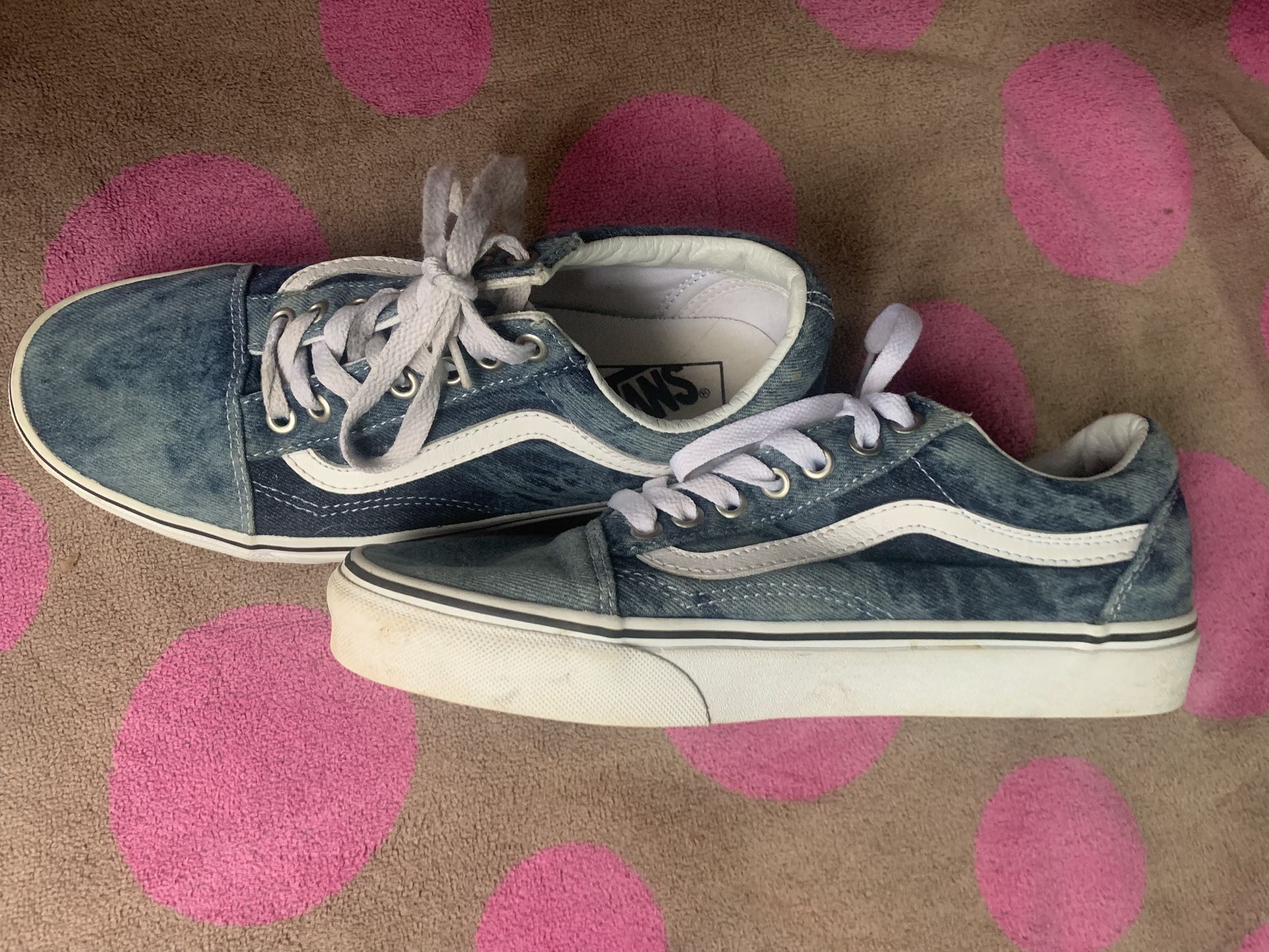 Vans Tie Dye Denim Vibe Sneaker (7)