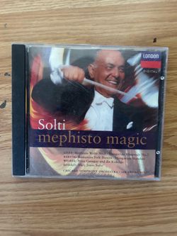 Sir Georg Solti : MEPHISTO MAGIC NEW CD - Chicago Symphony Orchestra - C10