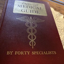 Vintage 1950 Pictorial Medical Guide by Forty Specialists Progress Research Corp Chicago