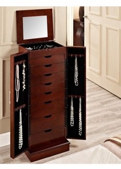jewelry cabinet Powell Oxford Jewelry Armoire