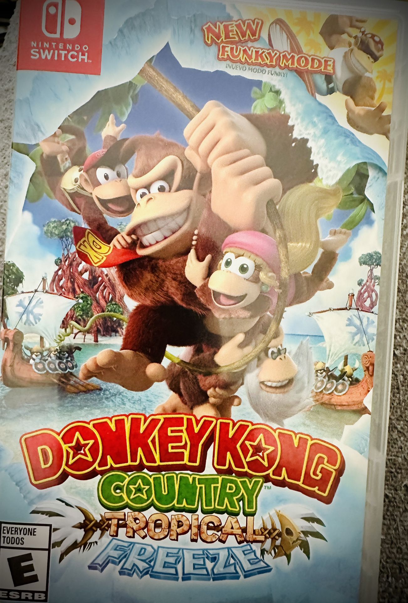 Nintendo Switch Game: DONKEY KONG COUNTRY Tropical freeze 