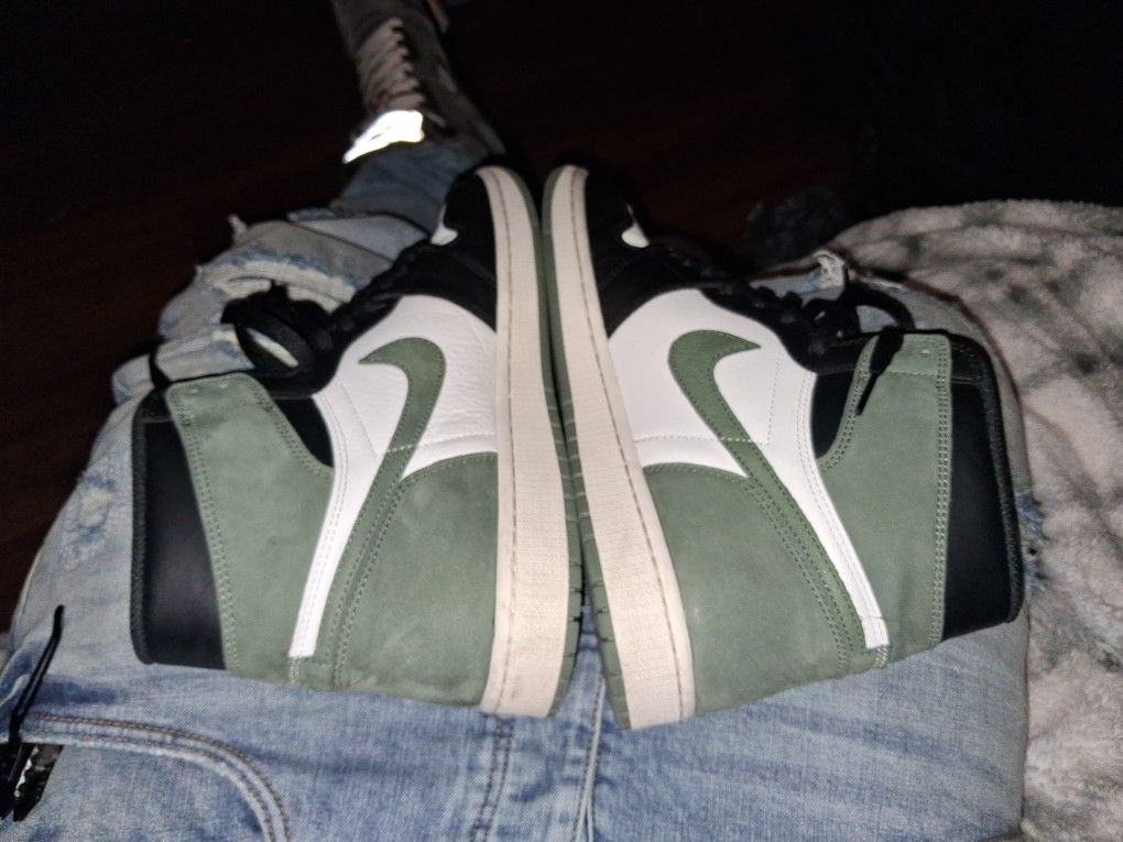 Jordan One High Clay Greens
