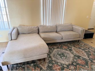 Living Spaces Sectional Couch