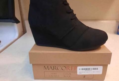 Brand New Little Girls Wedge Booties Size 2
