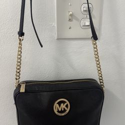 Michael Kors Leather Crossbody Bag