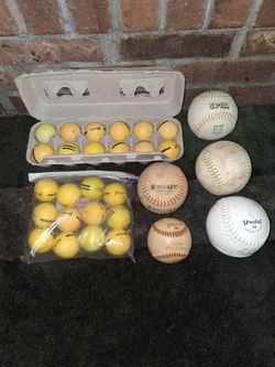 Baseballs & Golfballs
