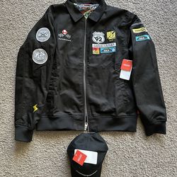 Mario Kart™ - Flight Boomer Jacket Medium Size and Hat Brand New