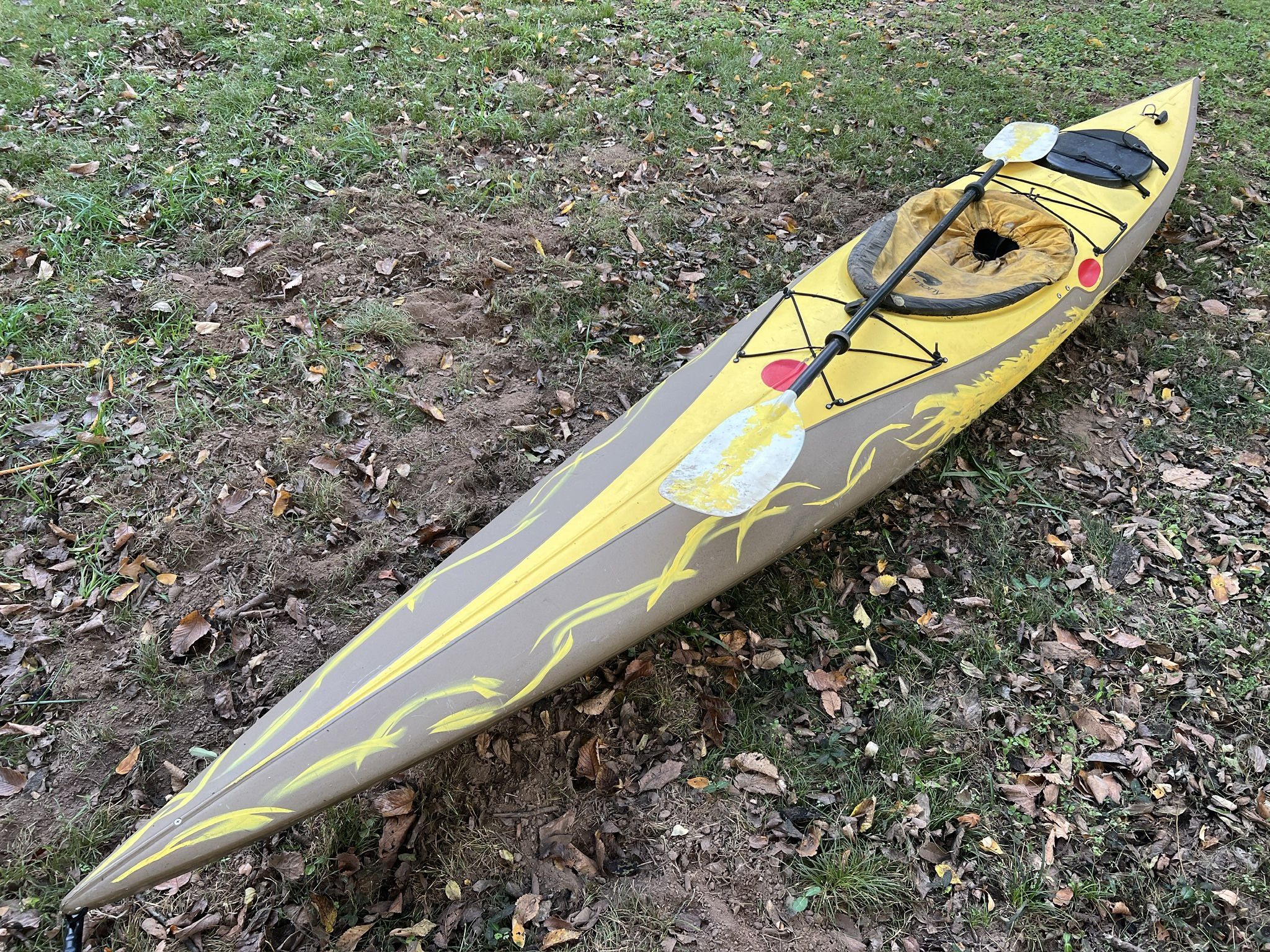 14’ single person Touring Kayak