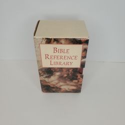 Bible Reference Library 3-Paperback Book Set with Slipcover Box 