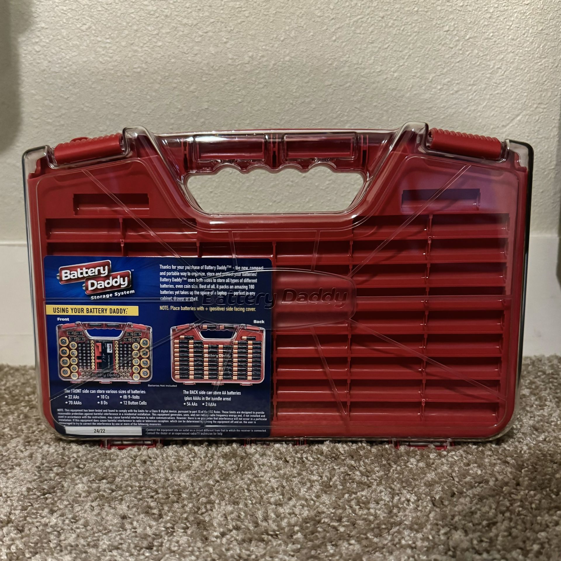 Battery Daddy Storage System With Tester