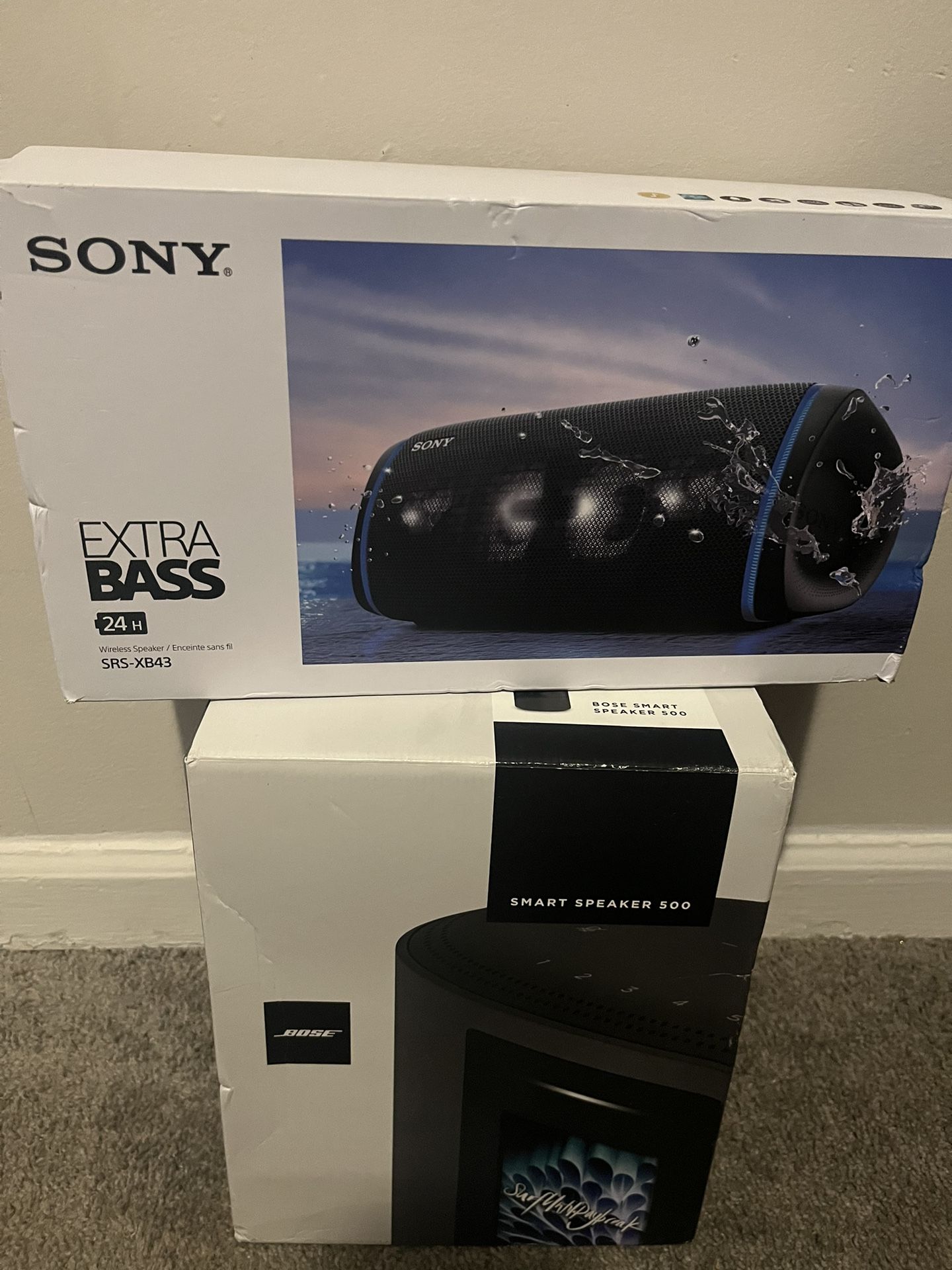 Sony Speaker  Blk Bose Smart Speaker 