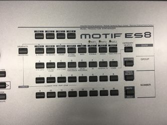 Yamaha Motif ES 8 (Professional Keyboard/Synthesizer) for Sale in 