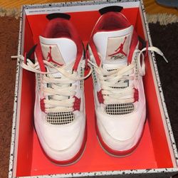 2020 Jordan 4 Retro White/Fire