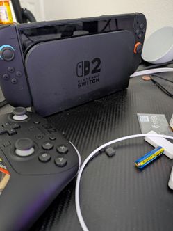 Nintendo switch 2 with games