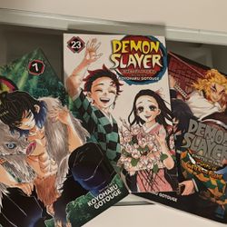 Demon Slayer Manga - Volume 7, 23 + The Stories Of Water And Flame