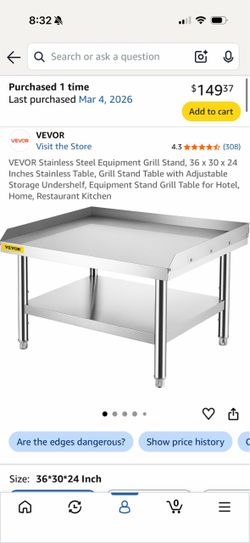 Vector steel table
