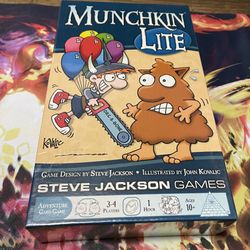 First Edition Munchkin Lite Card Game SJG 1546 Dungeon Monsters