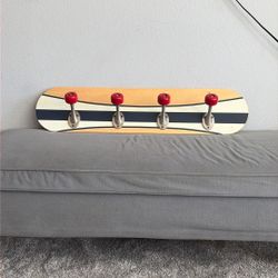 Skateboard Coat Rack