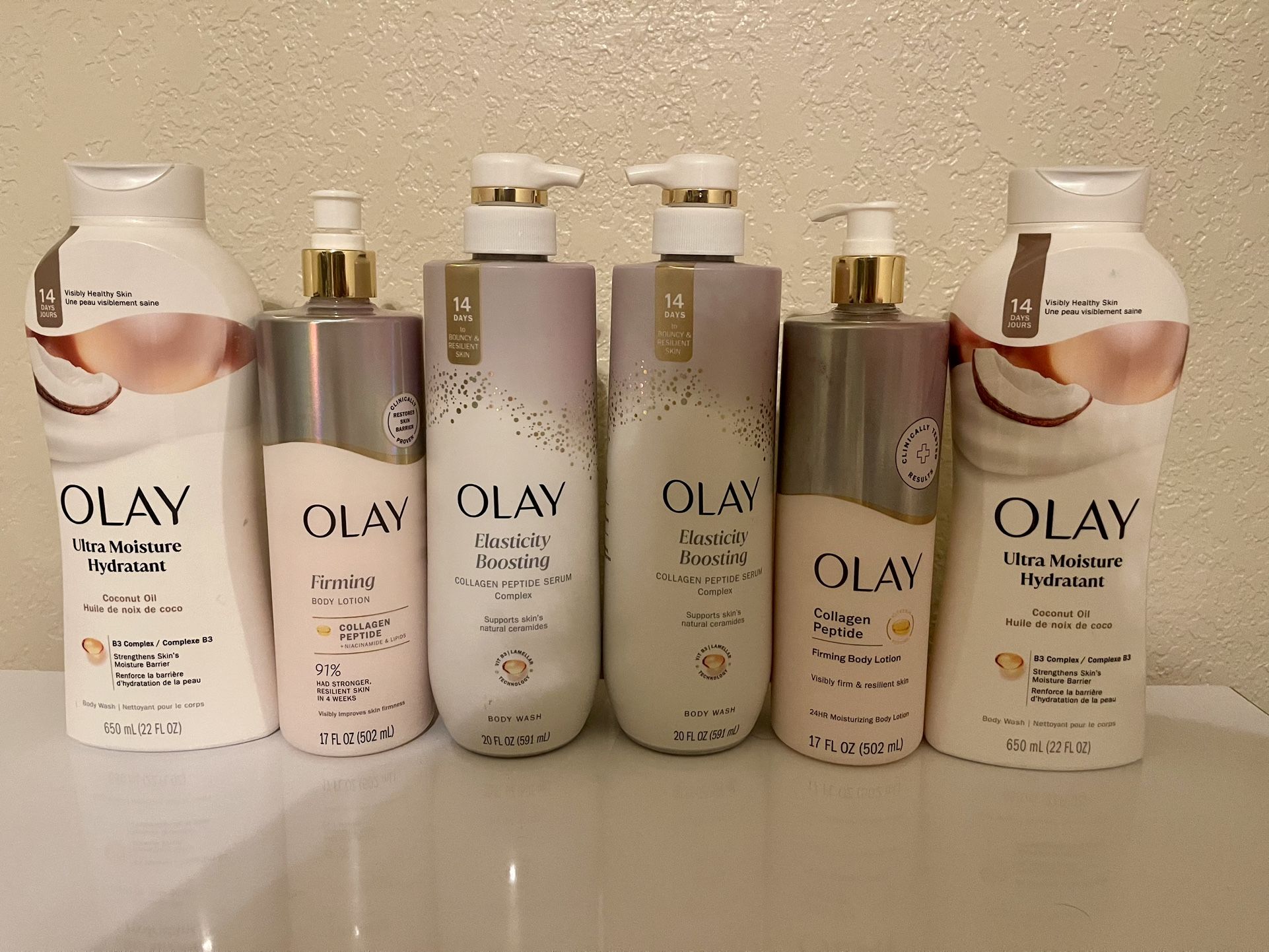 Olay Premium Body Wash + Body Lotion Bundle