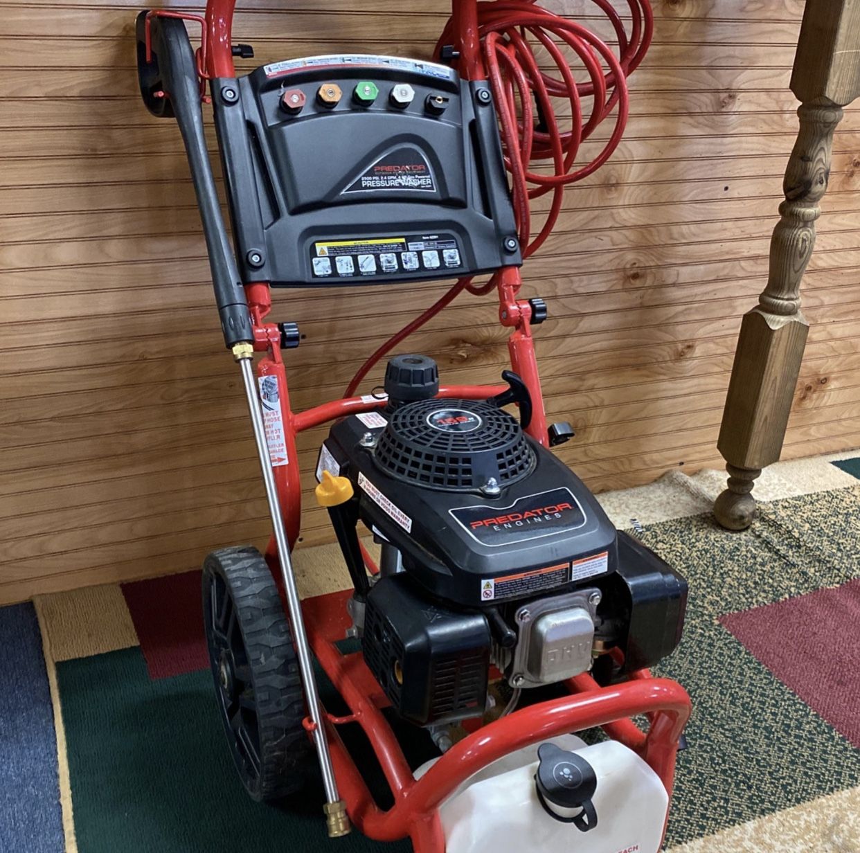 predator pressure washer 2500