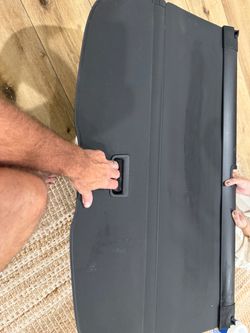 OEM Black Retractable Rear Cargo Cover Trunk Privacy Shade SUV Wagon