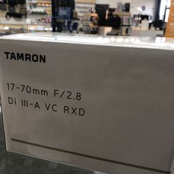 Tamron 17-70 2.8 Sony E