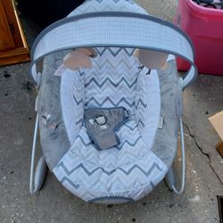 Baby Bouncer With Music And Vibration 