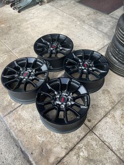 20” TOYOT TRD FACTORY ORIGINAL WHEELS BLACK