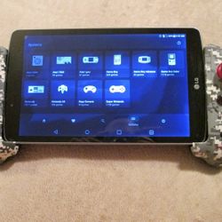 Lg Tablet Retro Gaming With Controller


