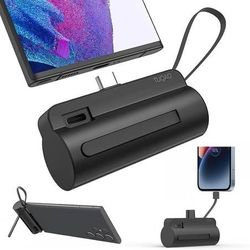 Brand New Portable Charger Power Bank Battery 5200mAh Android or iPhone 15 USB-C