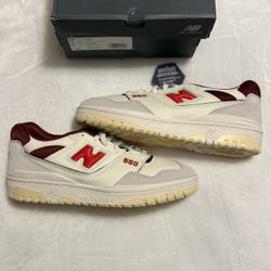 New Balance 550 – White / Red – Size 11 – New