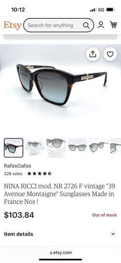 Nina Ricci NR 2726F “39 Avenue Montaigne” Glasses