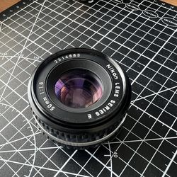 Nikon Series E 50mm f/1.8 AI-s pancake lens F MOUNT